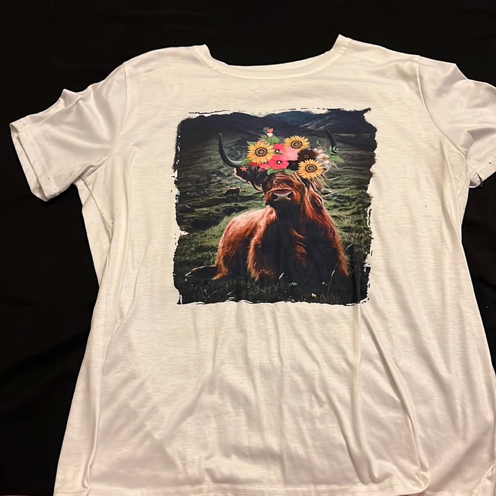 Highland Cow Tee